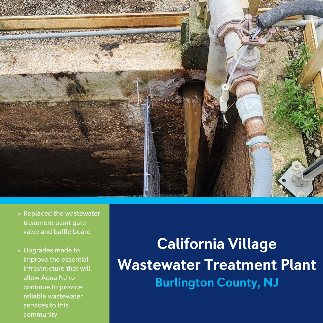 New Jersey -California Village Wastewater Treatment Plant